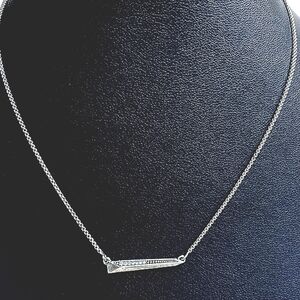 Kendra Scott Tabitha Pendant Necklace Silver